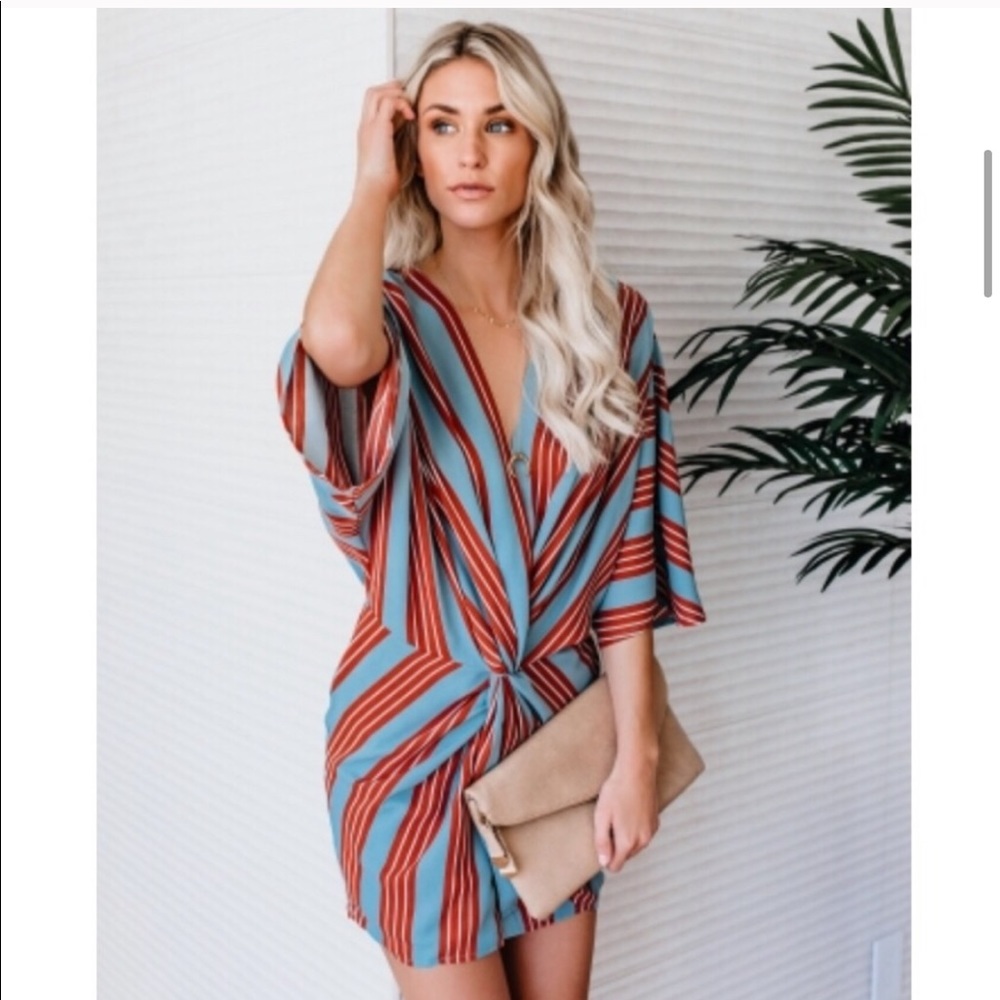 SALE ✂️ VICI | Till the sun comes up Twist Dress